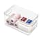 Small Clear Stacking Plastic Bin with Lid by Simply Tidy®